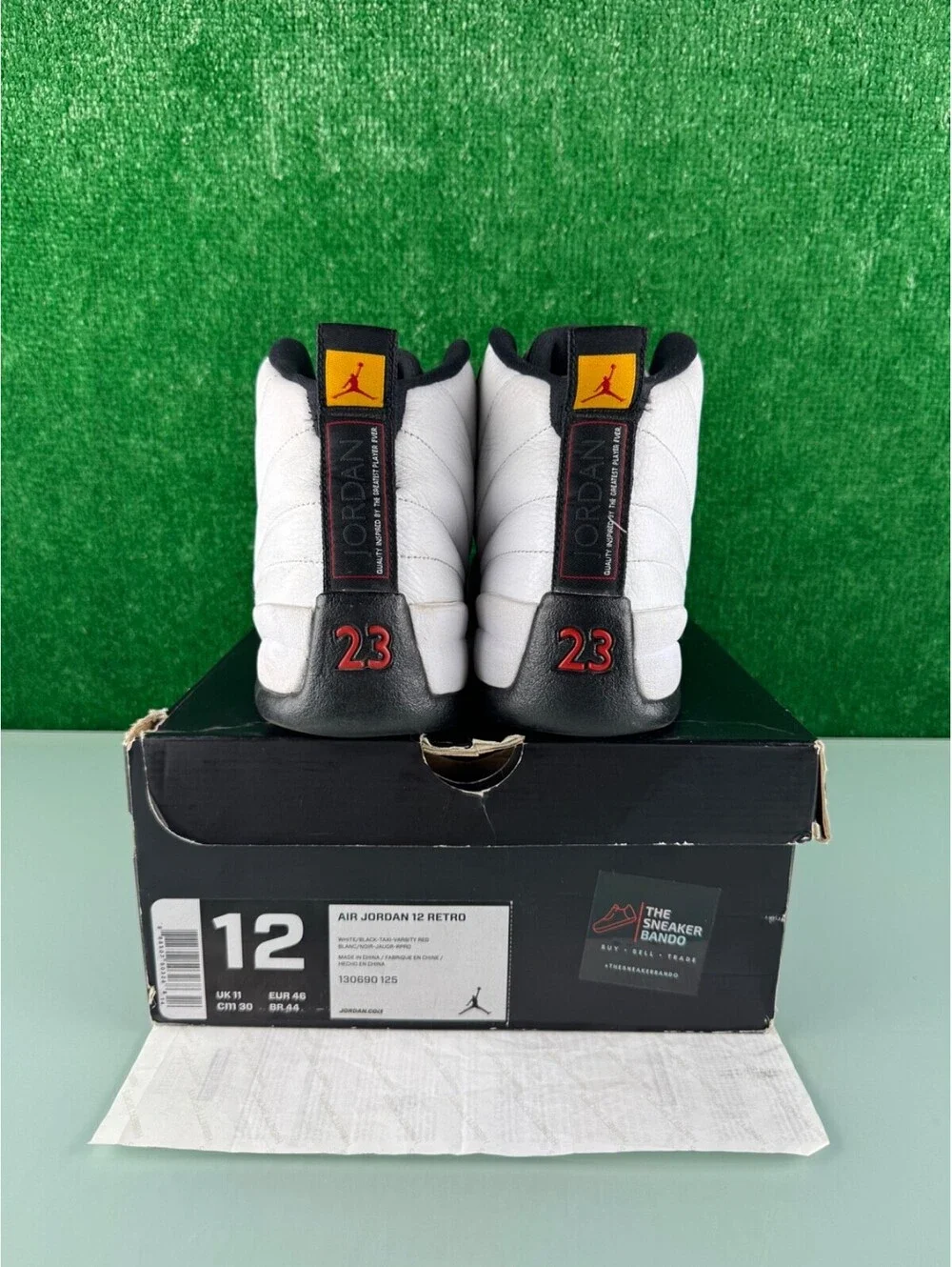 Size 12 - Jordan 12 Retro taxi release 2013